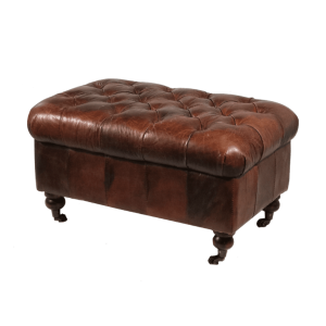 Chesterfield Vintage Hocker gross 1